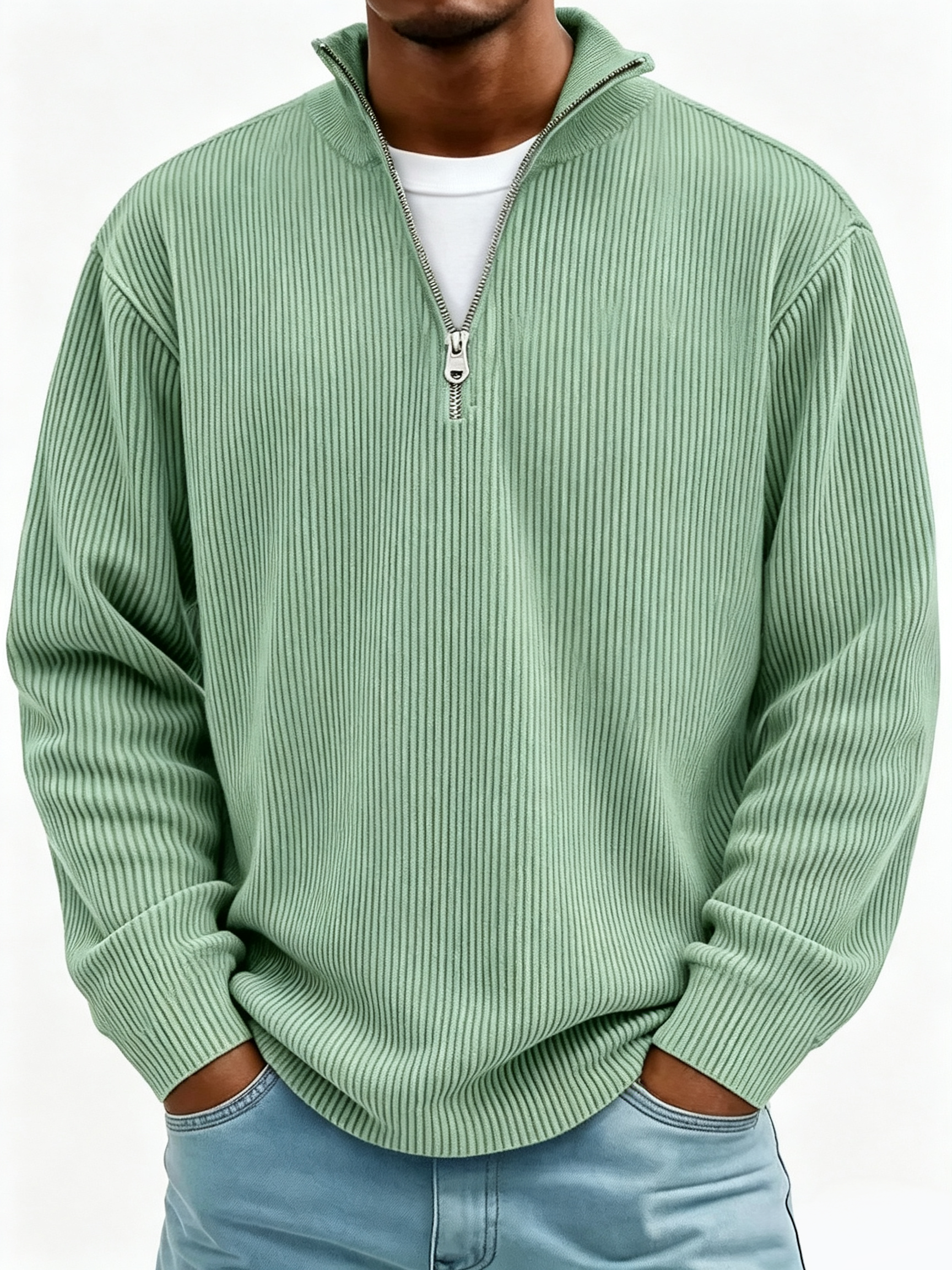 Men's Classic Comfort Corduroy Polo Shirt