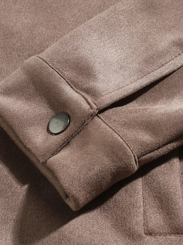 Classic Comfy Leisure Suede Jacket