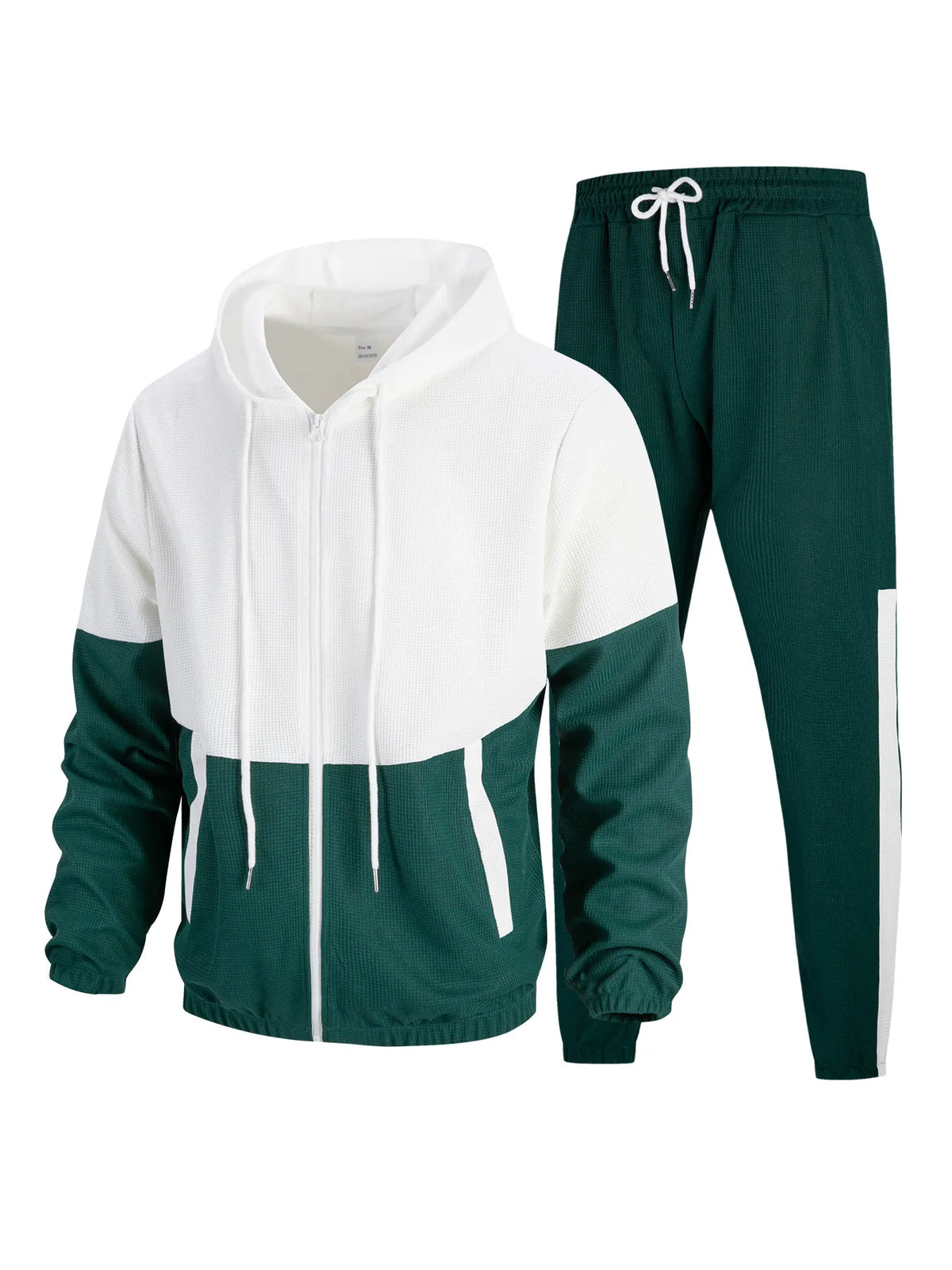 Men's Relaxed‐Fit Color‐Block Tracksuit Set 65% 0FF