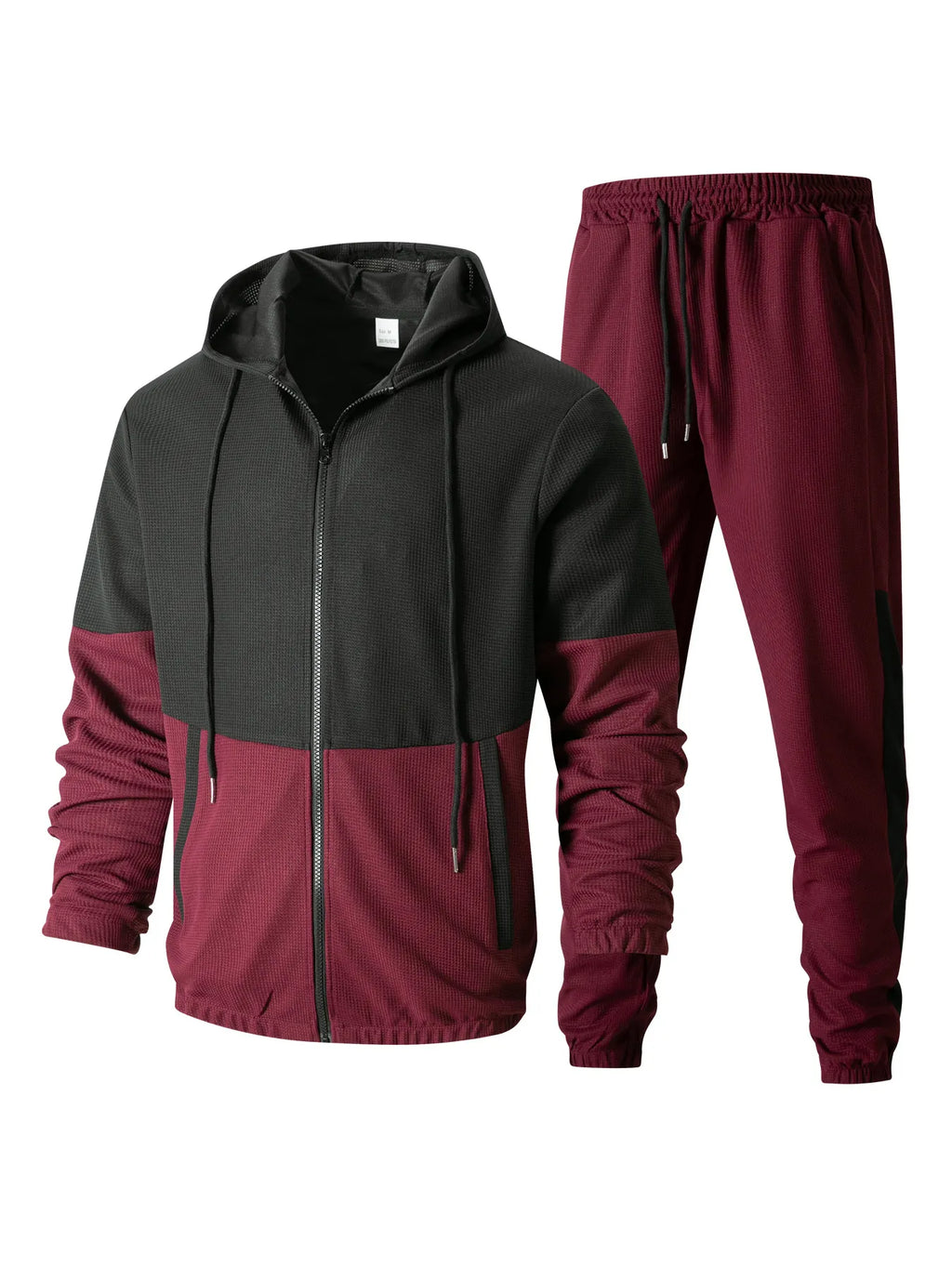 Men's Relaxed‐Fit Color‐Block Tracksuit Set 65% 0FF
