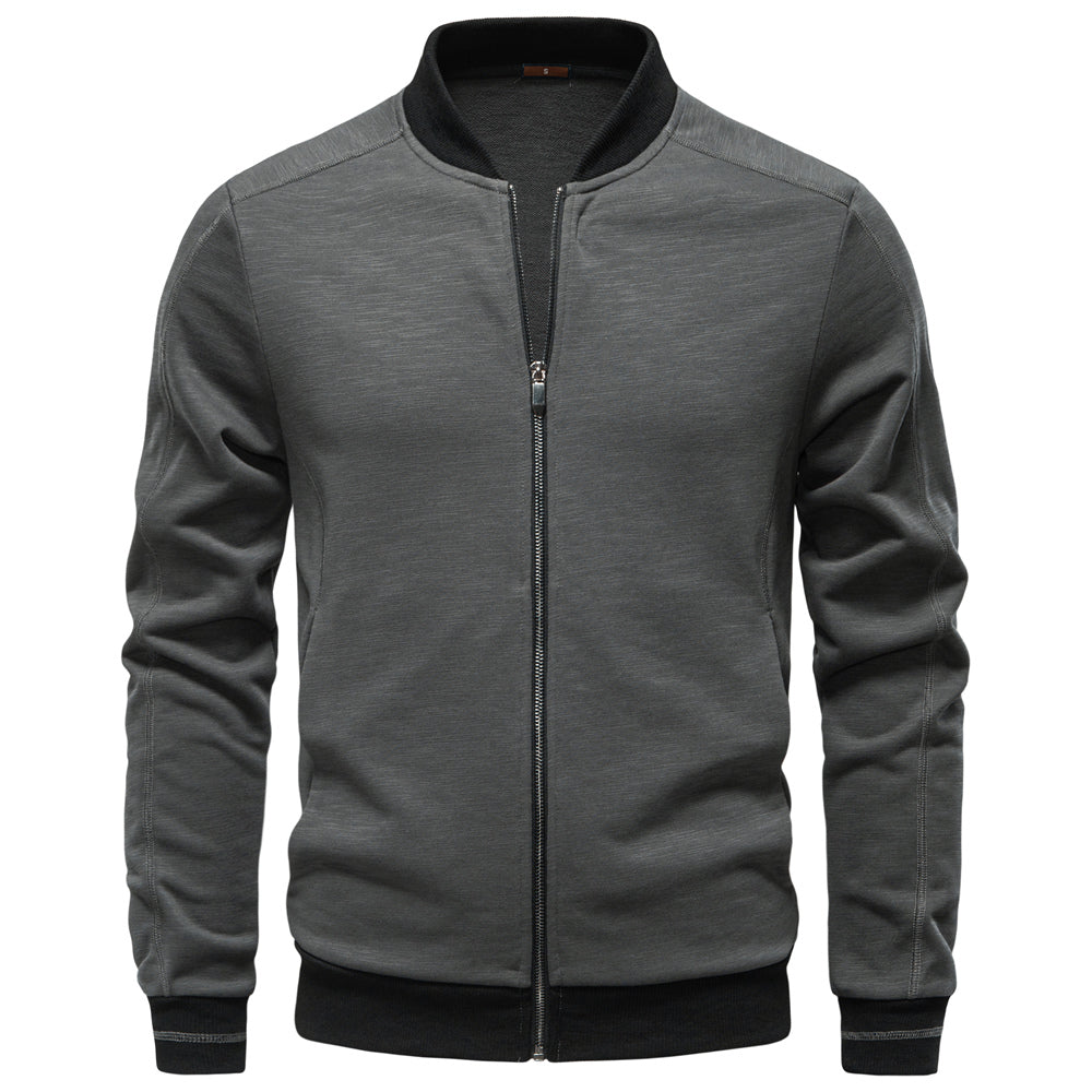 Men's Casual Cotton Baseball Jacket