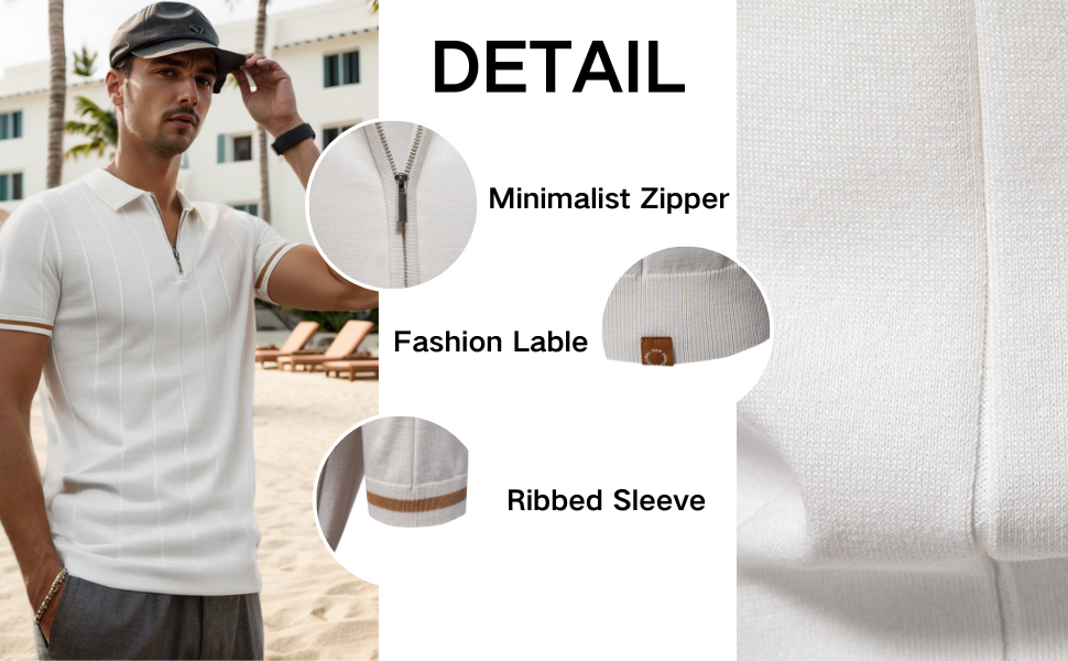 Men's Business Casual Polo Shirts
