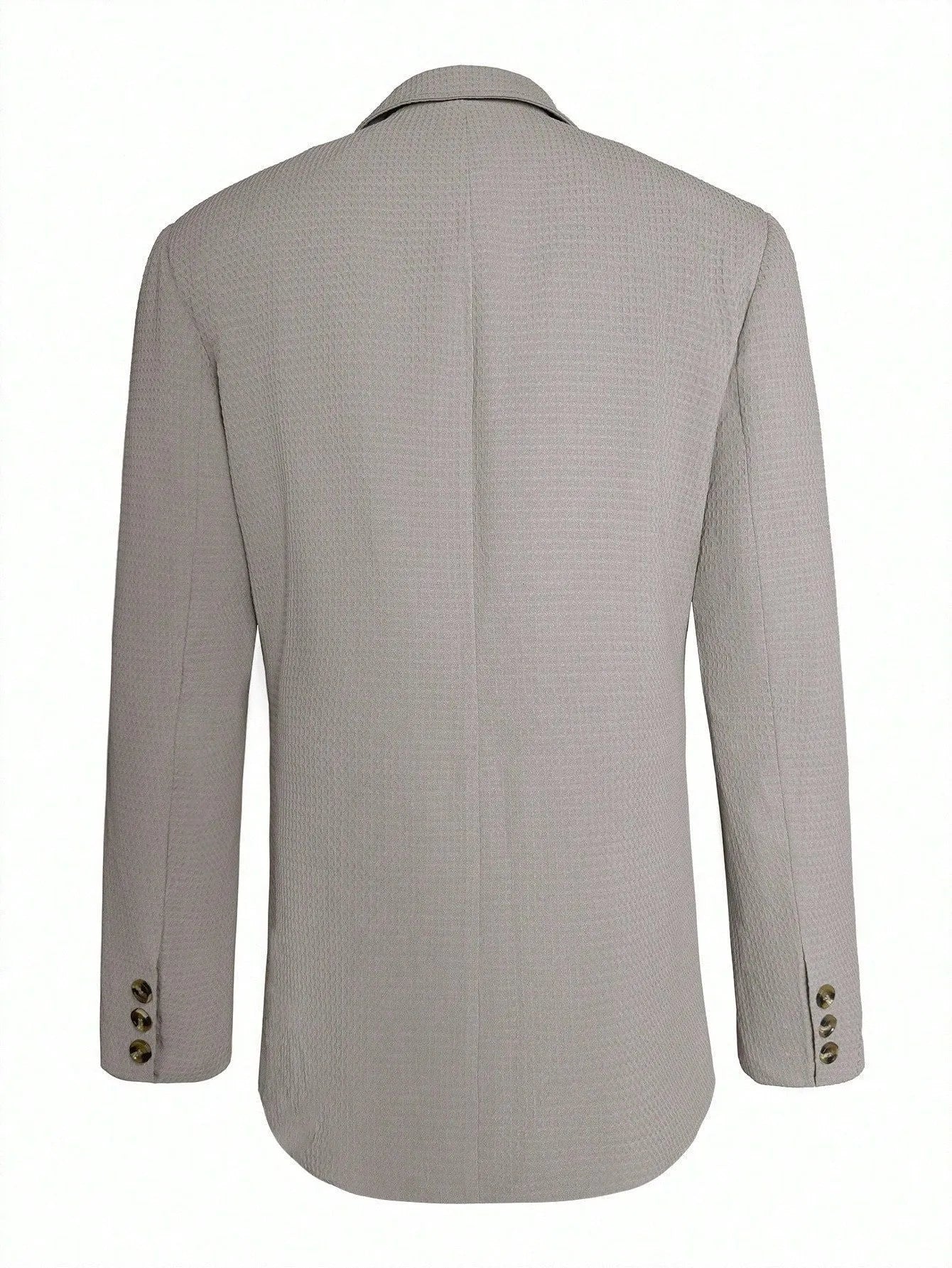 Textured Jacquard Relaxed Fit Blazer